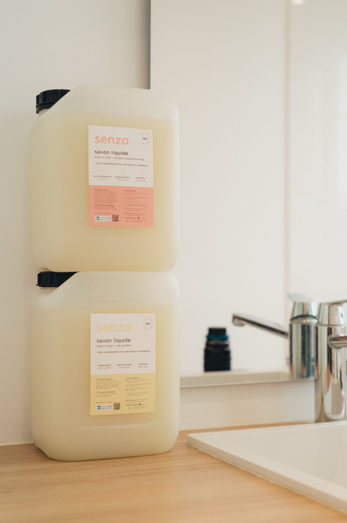Savon liquide mains & corps - Orange douce