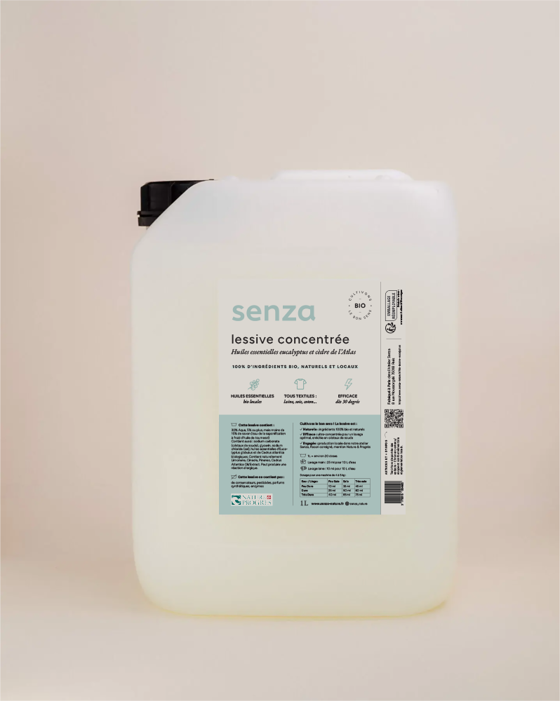 Lessive Cèdre et Eucalyptus Écologique et Naturelle